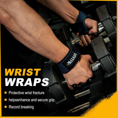 Lifting Straps for Weightlifting, Padded Wrist Straps for Gym