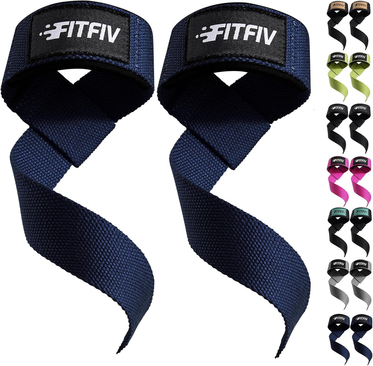 Lifting Straps for Weightlifting, Padded Wrist Straps for Gym